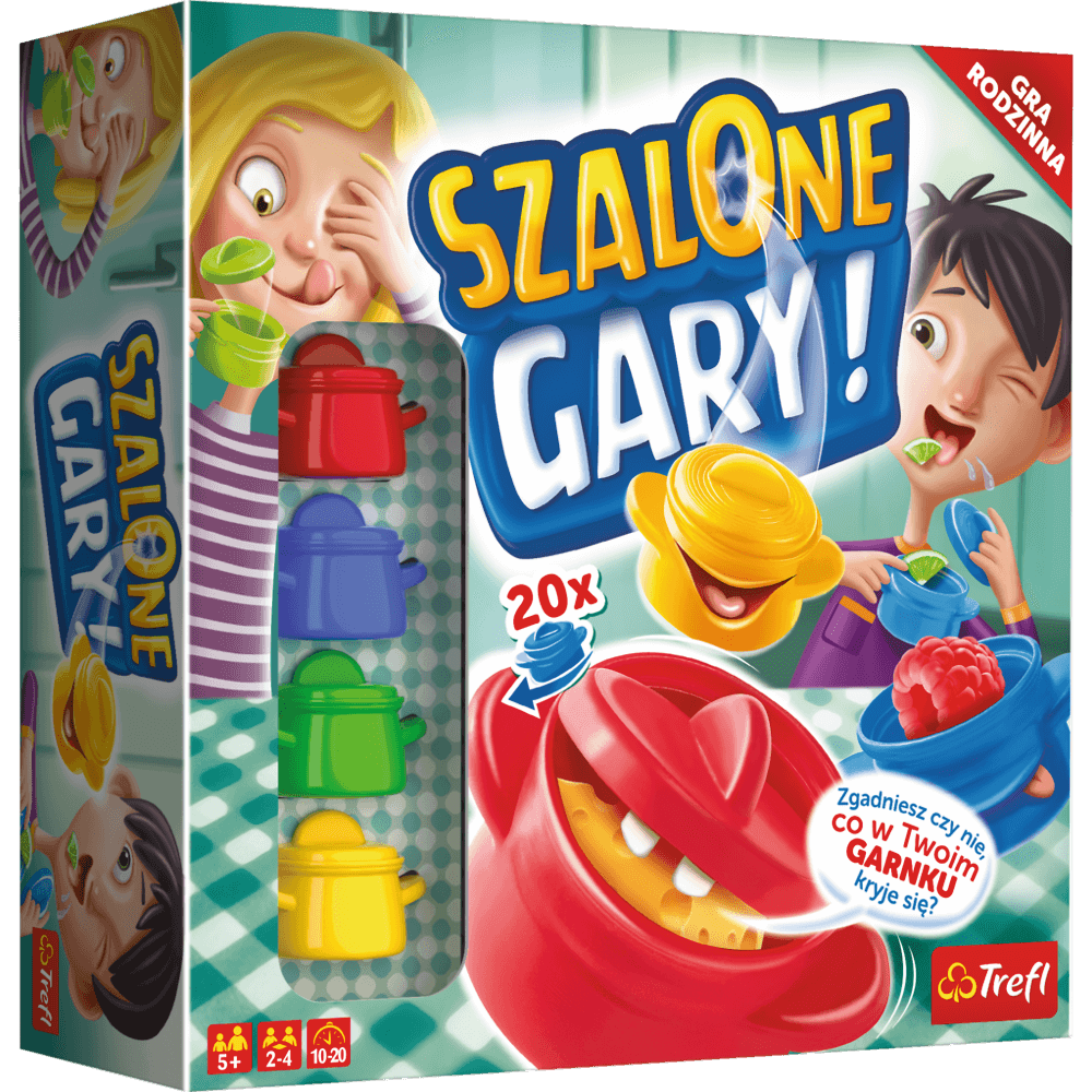 Gry Towarzyskie Planszowe Top 10 Gra towarzyska SZALONE GARY - Gry i zabawki towarzyskie - Hurtownia Biały