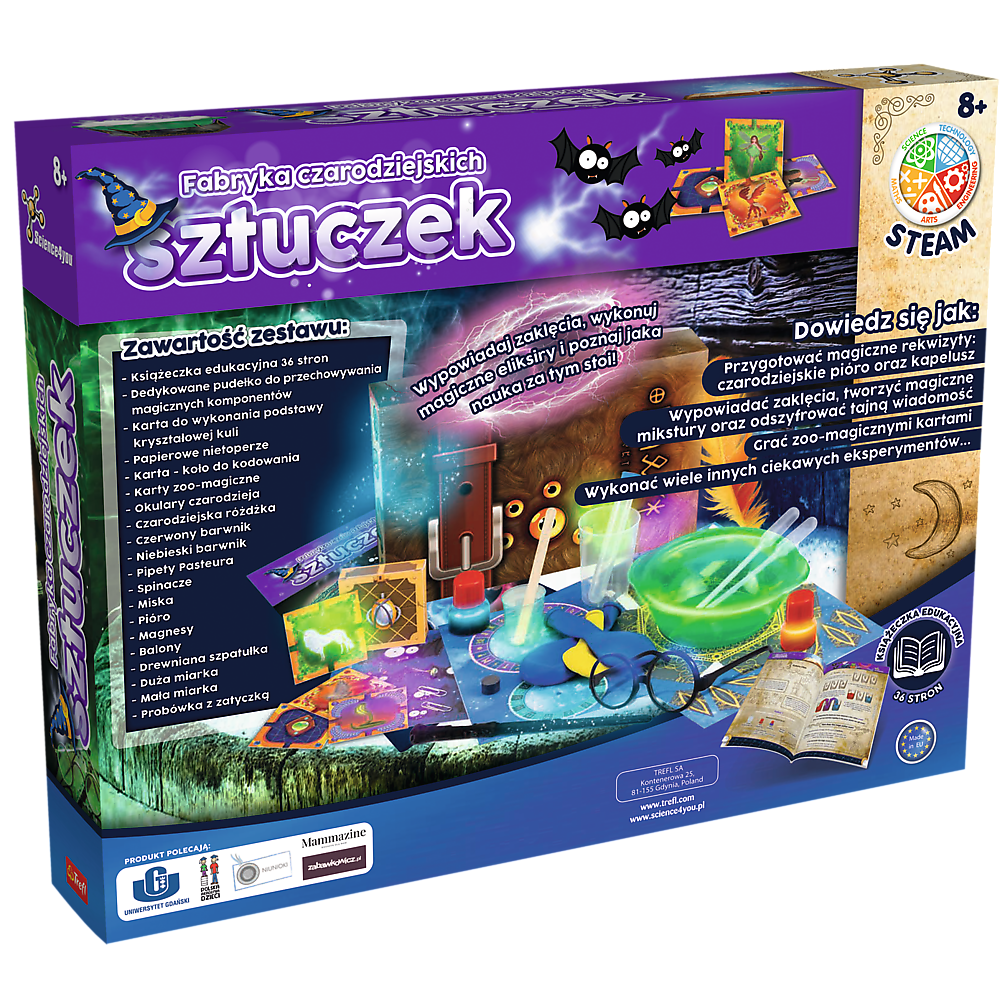 Fabryka czarodziejskich sztuczek SCIENCE 4 YOU Hurtownia Biały