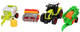 Traktor zestaw z maszynami, prasa, agregat siewny 