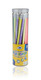 Ołówki pastelowe Astra HB z miarką i gumką 