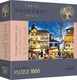 Puzzle 1000 drewniane Francuska uliczka PARYŻ