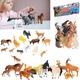 Figurki ZWIERZĘTA różne - ZOO