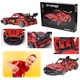 Klocki SAMOCHÓD WYŚCIGOWY czerwone auto sportowe 458el