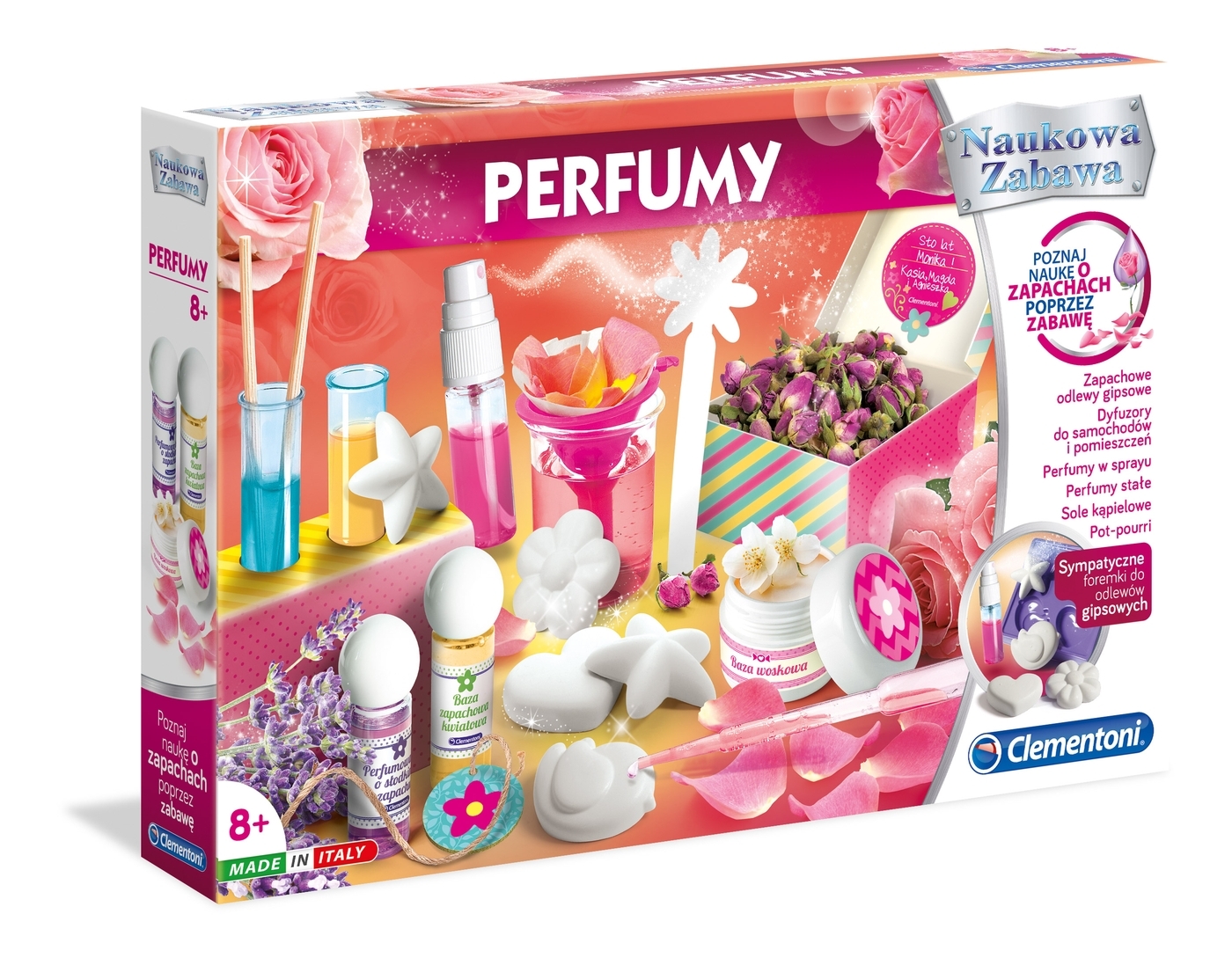 Zestaw Do Robienia Perfum Dla Dzieci Zestaw do robienia perfum - Nauka i zabawa - Hurtownia Biały