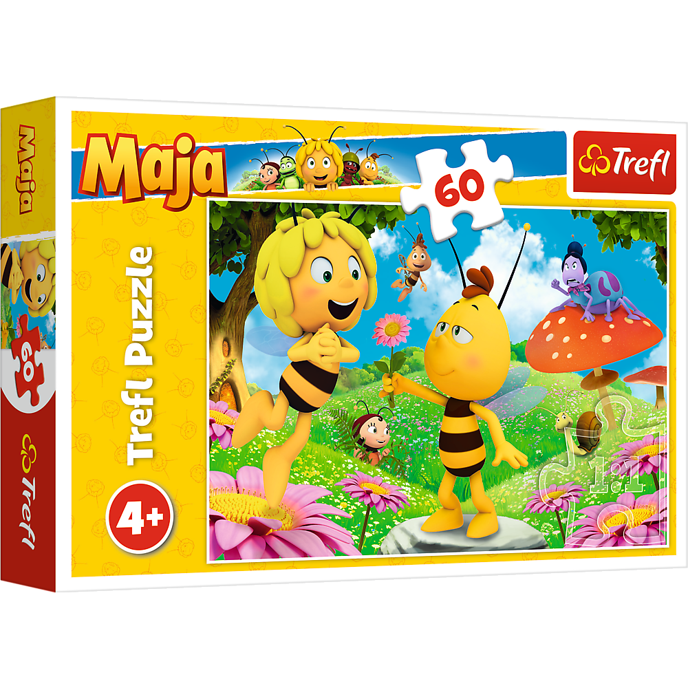 Gra Puzzle Dla Dzieci Chomikuj PUZZLE 60 Pszczółka Maja, - Puzzle dla dzieci do 100 elementów