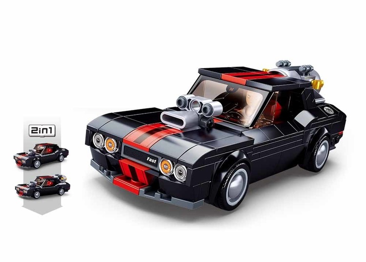 Klocki Sluban auto wyścigowe Model Bricks