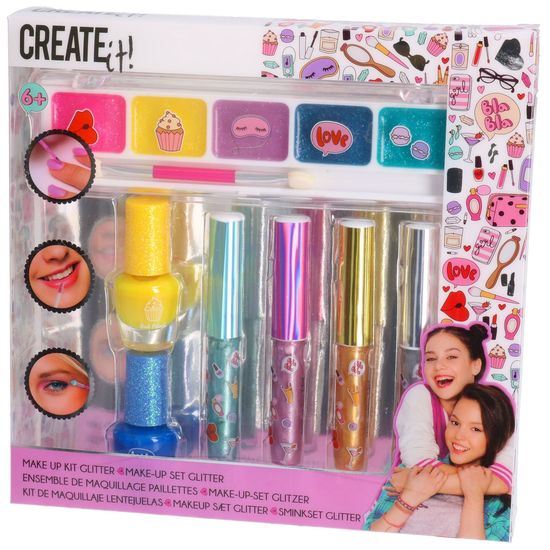 CREATE it Make-up zestaw metalic 