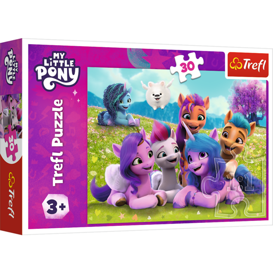 Puzzle 30 Przyjacielskie Koniki Pony My Little Pony 