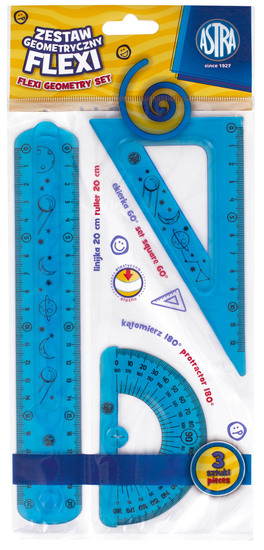 Zestaw geometryczny ASTRA FLEXI 