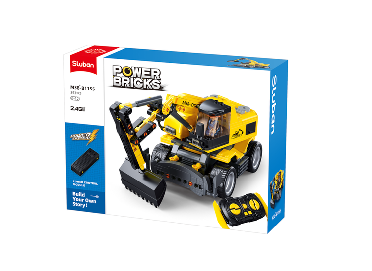 Klocki Sluban KOPARKA zdalnie sterowana POWER BRICKS