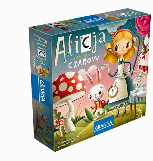 Gra Planszowa Alicja w Krainie Czarów Granna