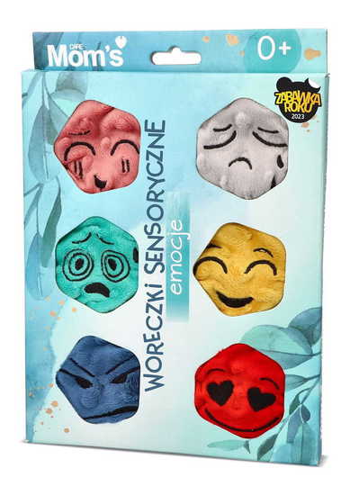Woreczki sensoryczne 6szt EMOCJE