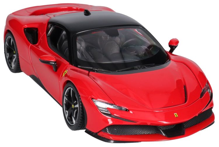 Auto Ferrari SF90 Stradale model metalowy BURAGO 1:24