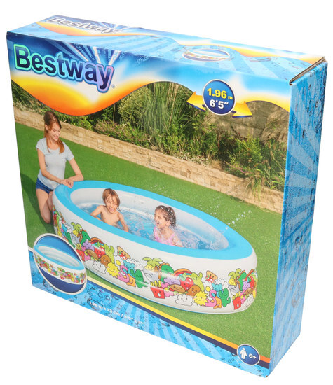 Basen pompowany 196x53cm Basen pompowany 196x53cm