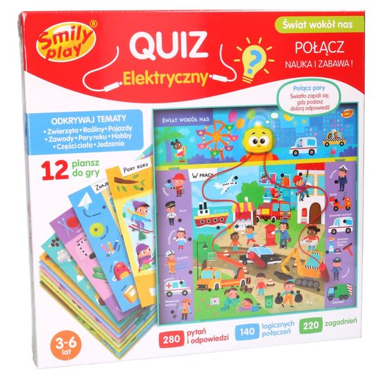 Gra edukacyjna QUIZ ELEKTRYCZNY Świat wokół nas