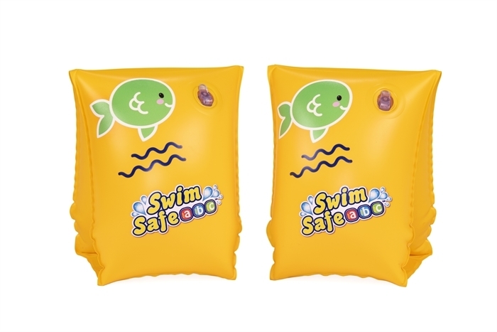 Rękawki do nauki pływania Swim Safe żółte 25x15cm