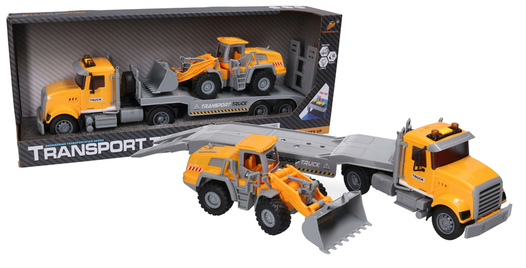 Auto LAWETA do przewozu maszyn budowlanych TIR