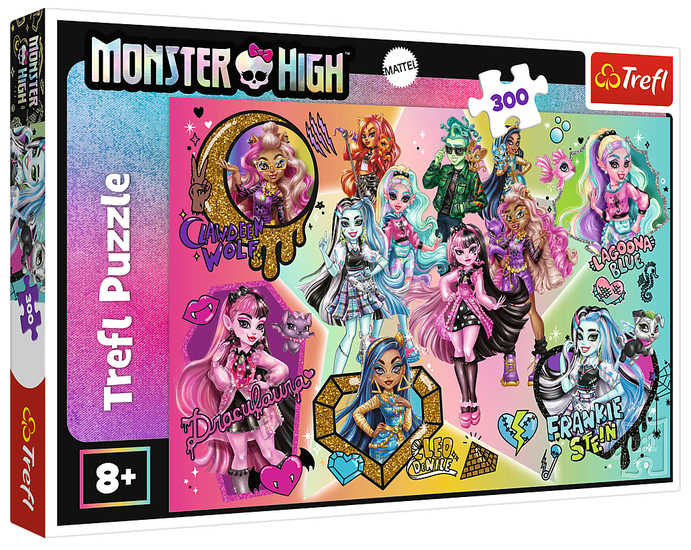 Puzzle 300 Zombie górą! MONSTER HIGH