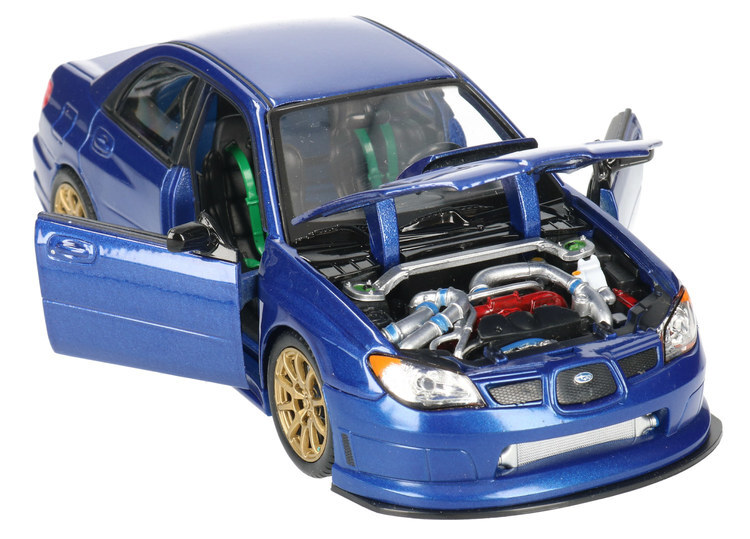 Auto SUBARU Impreza WRX STi model metalowy WELLY