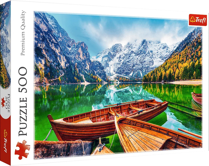 Puzzle 500 Jezioro Braies