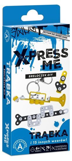 Brelok do skręcania DIY - Trąbka X-Press Me