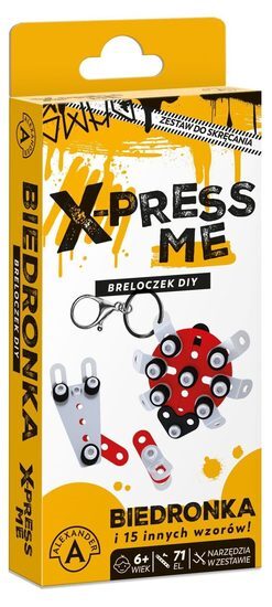 Brelok do skręcania DIY - Biedronka X-Press Me Brelok do skręcania DIY - Biedronka X-Press Me