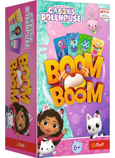  Gra zręcznościowa Boom Boom Koci Domek Gabi