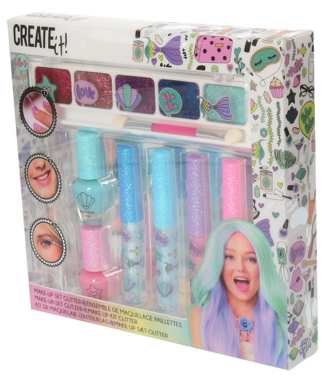 CREATE it zestaw do makijażu brokat