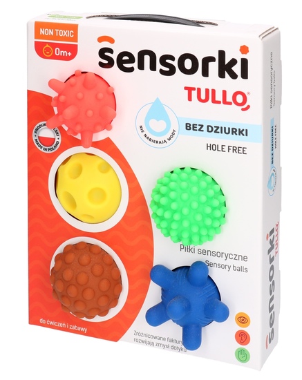 Piłeczki sensoryczne 5szt