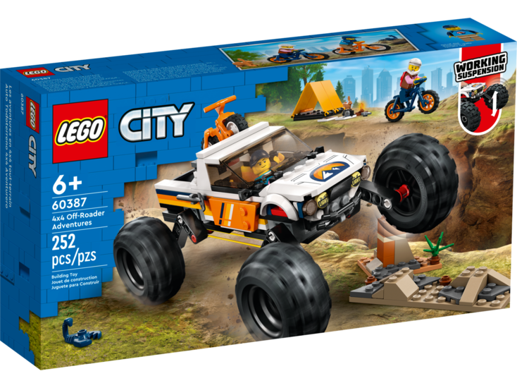 Klocki LEGO CITY Przygody samochodem terenowy