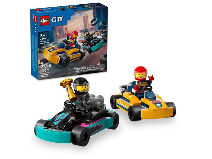 Klocki LEGO CITY Gokarty i kierowcy wyścigowi