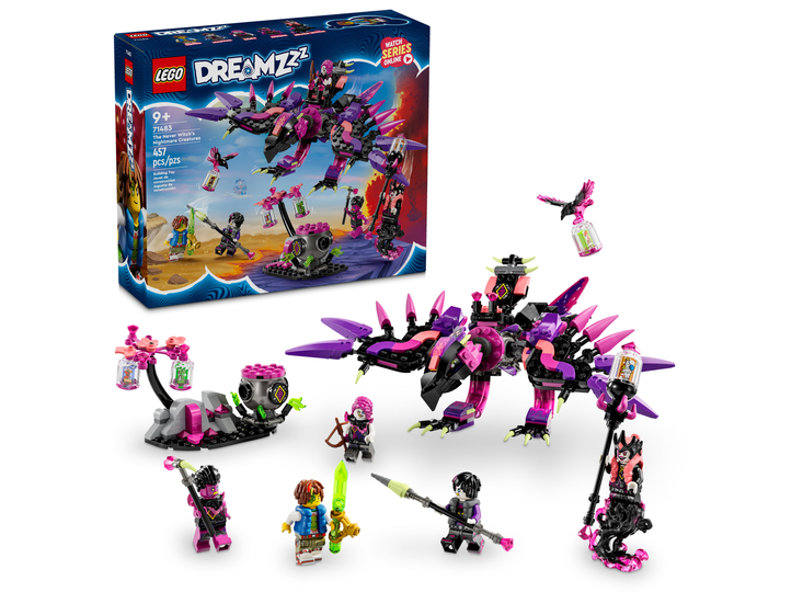 Klocki LEGO DREAMZZZ Stwory z koszmarów Nigdywiedźmy Klocki LEGO DREAMZZZ Stwory z koszmarów Nigdywiedźmy