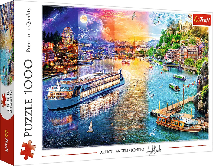 Puzzle 1000 Rejs po rzece