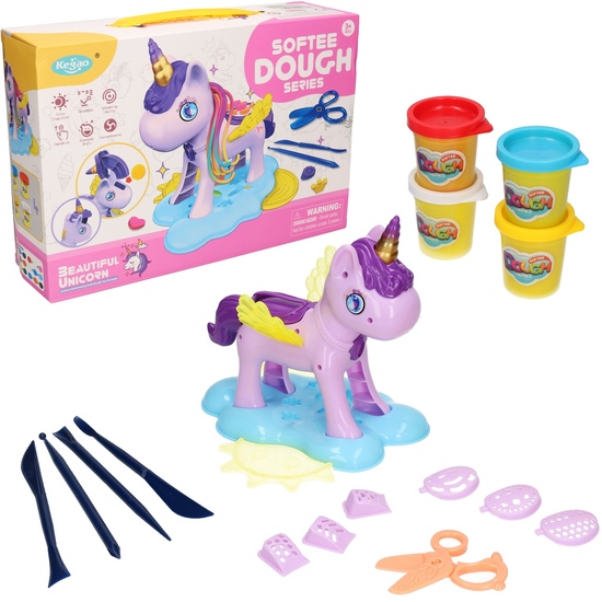 Masa plastyczna KONIK JEDNOROŻEC ciastomasa wyciskarka