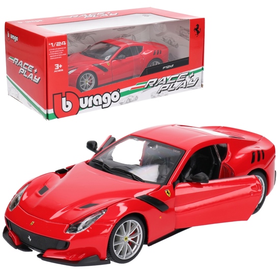 Auto PORSCHE F12 TDF model metalowy BURAGO 1:24