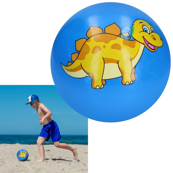 Piłka gumowa DINOZAURY