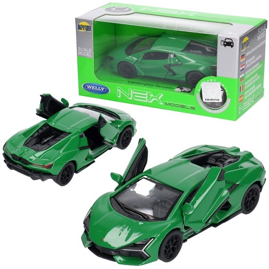 Auto LAMBORGHINI REVUELTO model metalowy WELLY Auto LAMBORGHINI REVUELTO model metalowy WELLY