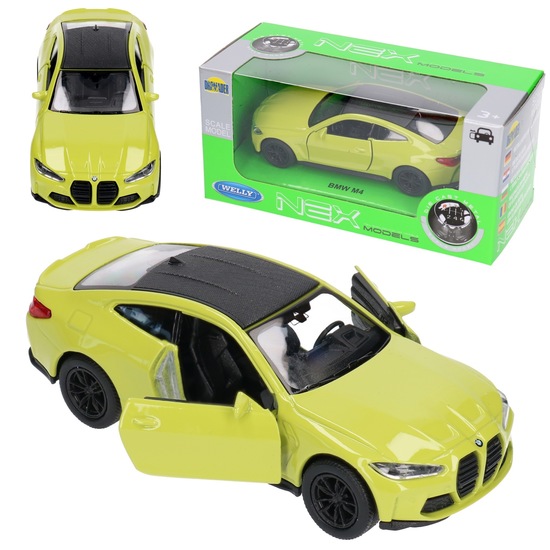 Auto BMW M4 model metalowy WELLY Auto BMW M4 model metalowy WELLY