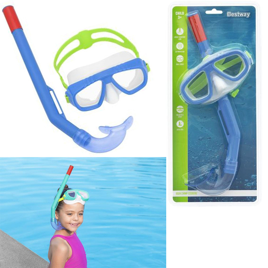 Maska do pływania z rurką Aqua Champ Essential Snorkel Mask Maska do pływania z rurką Aqua Champ Essential Snorkel Mask