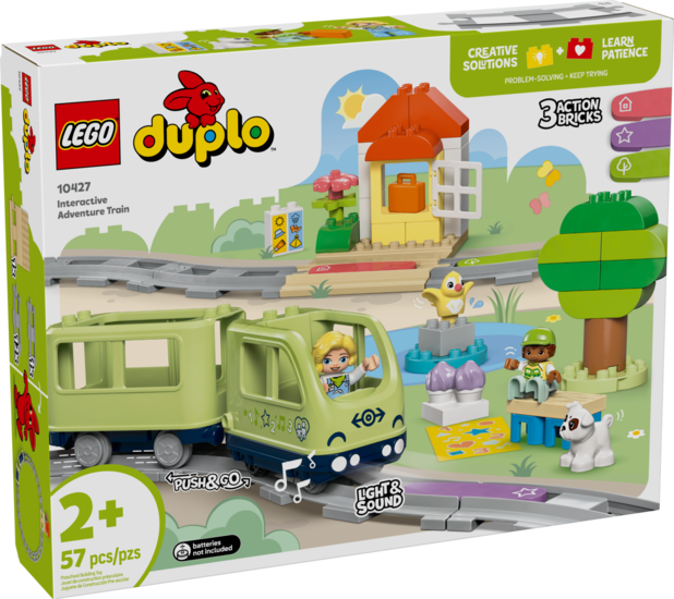 Klocki LEGO DUPLO Przygoda z interaktywnym pociągiem