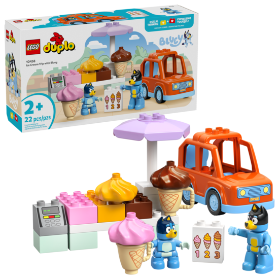 Klocki LEGO DUPLO Wyprawa po lody z Blue