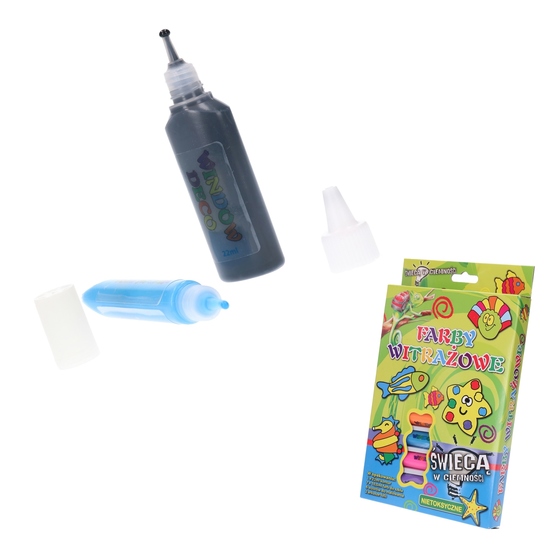 Farby witrażowe świecące w ciemności