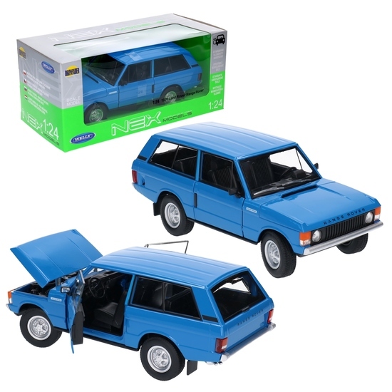 Auto LAND ROVER RANGE ROVER 1970 model metalowy WELLY 1:24
