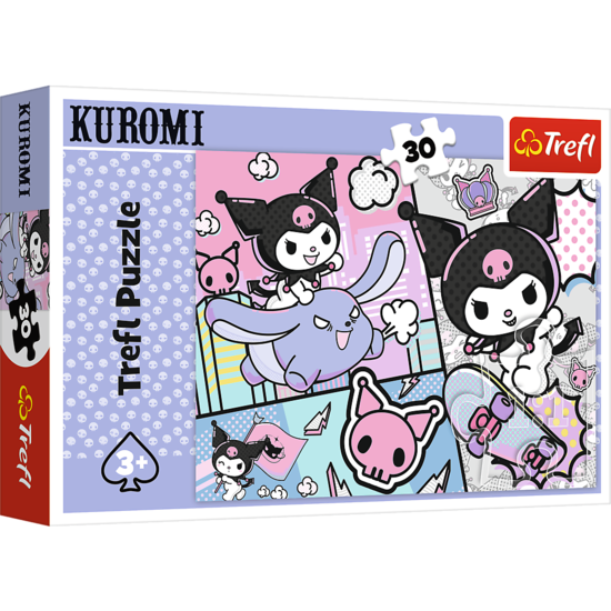 Puzzle 30 Zabawy z Kuromi