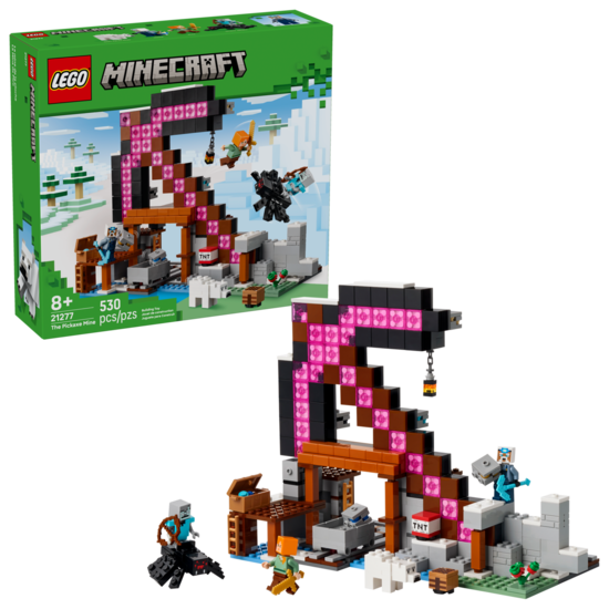 Klocki Lego Minecraft Kilofowa kopania