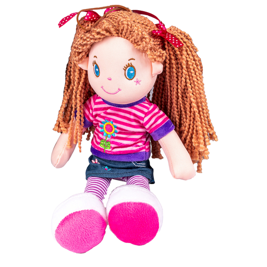 Lalka szmacianka mówi i śpiewa