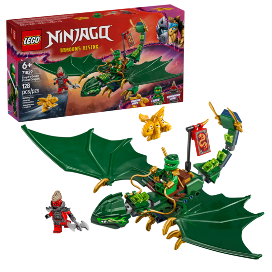 Klocki Lego NINJAGO Zielony leśny smok Lloyda