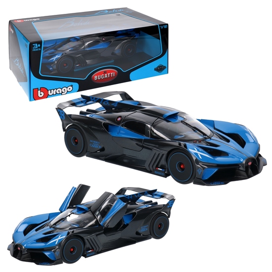 Auto BUGATTI BOLIDE BURAGO 1:18  model metalowy
