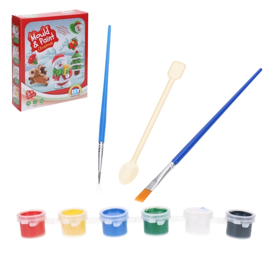 Odlewy gipsowe MIKOŁAj i inne wzory świąteczne