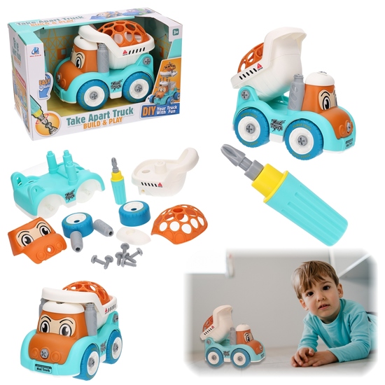 WYWROTKA auto do skręcania mały majsterkowicz WYWROTKA auto do skręcania mały majsterkowicz